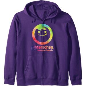image:imageMaruchan Instant Lunch Color Pop Classic Retro Logo Zip HoodiePurple