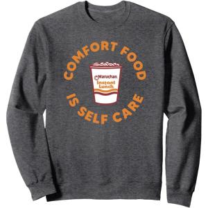 image:imageMaruchan Instant Lunch Comfort Food Is Self Care Ramen Cup SweatshirtDark Heather Grey