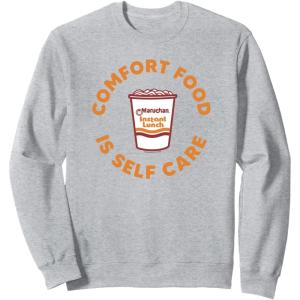 image:imageMaruchan Instant Lunch Comfort Food Is Self Care Ramen Cup SweatshirtHeather Grey