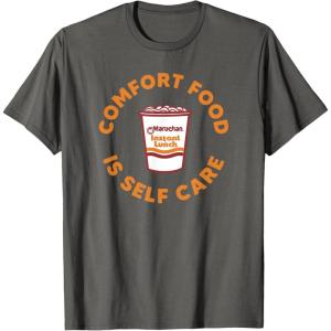image:imageMaruchan Instant Lunch Comfort Food Is Self Care Ramen Cup TShirtAsphalt Grey