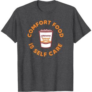 image:imageMaruchan Instant Lunch Comfort Food Is Self Care Ramen Cup TShirtDark Heather Grey