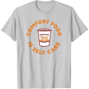 image:imageMaruchan Instant Lunch Comfort Food Is Self Care Ramen Cup TShirtSilver Grey
