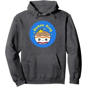 image:imageMaruchan Instant Lunch Cute Kawaii Ramen King Bowl Logo Pullover HoodieDark Heather Grey