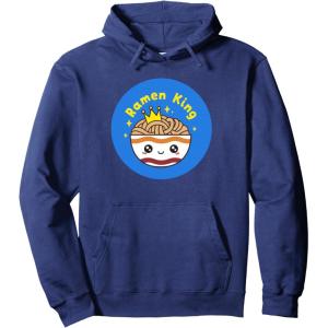image:imageMaruchan Instant Lunch Cute Kawaii Ramen King Bowl Logo Pullover HoodieNavy Blue