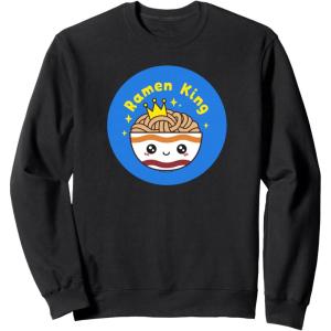 image:imageMaruchan Instant Lunch Cute Kawaii Ramen King Bowl Logo SweatshirtBlack