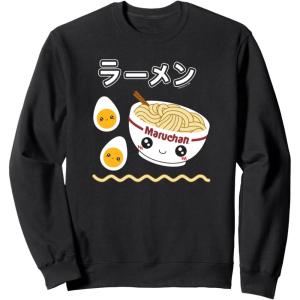 image:imageMaruchan Instant Lunch Cute Ramen Japanese Style Logo SweatshirtBlack