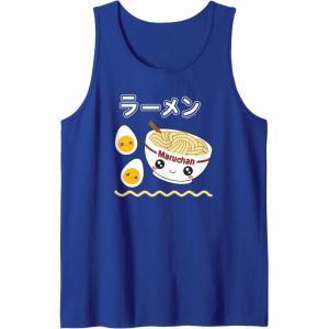 image:imageMaruchan Instant Lunch Cute Ramen Japanese Style Logo Tank TopRoyal Blue