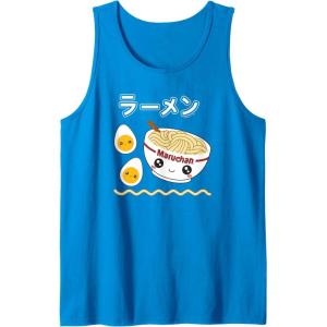 image:imageMaruchan Instant Lunch Cute Ramen Japanese Style Logo Tank TopSapphire Blue