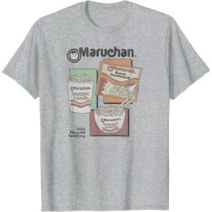 image:imageMaruchan Instant Lunch Different Presentations Panel Art TShirtHeather Grey