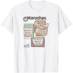 image:imageMaruchan Instant Lunch Different Presentations Panel Art TShirtWhite