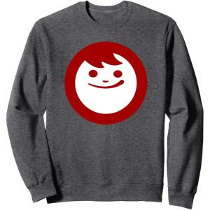 image:imageMaruchan Instant Lunch Happy Face Classic Logo SweatshirtDark Heather Grey