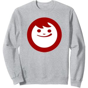image:imageMaruchan Instant Lunch Happy Face Classic Logo SweatshirtHeather Grey