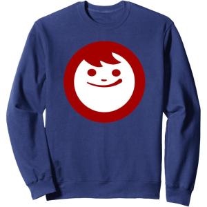 image:imageMaruchan Instant Lunch Happy Face Classic Logo SweatshirtNavy Blue
