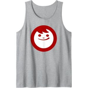 image:imageMaruchan Instant Lunch Happy Face Classic Logo Tank TopHeather Grey