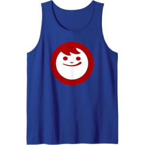 image:imageMaruchan Instant Lunch Happy Face Classic Logo Tank TopRoyal Blue