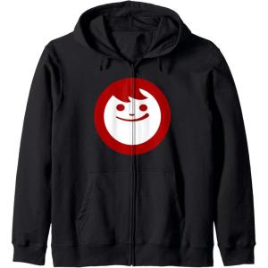 image:imageMaruchan Instant Lunch Happy Face Classic Logo Zip HoodieBlack