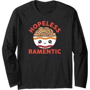 image:imageMaruchan Instant Lunch Hopeless Ramentic Cute Bowl Long Sleeve TShirtBlack
