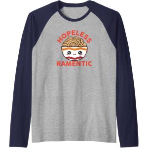 image:imageMaruchan Instant Lunch Hopeless Ramentic Cute Bowl Raglan Baseball TeeNavy BlueAthletic Heather