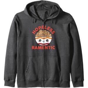 image:imageMaruchan Instant Lunch Hopeless Ramentic Cute Bowl Zip HoodieDark Heather Grey