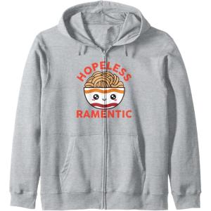 image:imageMaruchan Instant Lunch Hopeless Ramentic Cute Bowl Zip HoodieHeather Grey