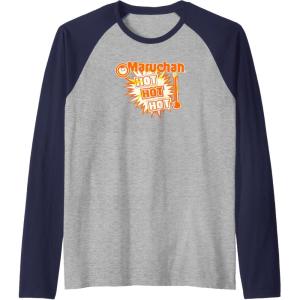 image:imageMaruchan Instant Lunch Hot Hot Hot Thermometer Logo Raglan Baseball TeeNavy BlueAthletic Heather