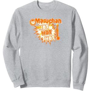 image:imageMaruchan Instant Lunch Hot Hot Hot Thermometer Logo SweatshirtHeather Grey