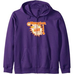 image:imageMaruchan Instant Lunch Hot Hot Hot Thermometer Logo Zip HoodiePurple