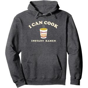 image:imageMaruchan Instant Lunch I Can Cook Instant Ramen Cup Logo Pullover HoodieDark Heather Grey