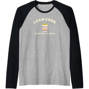 image:imageMaruchan Instant Lunch I Can Cook Instant Ramen Cup Logo Raglan Baseball TeeBlackAthletic Heather