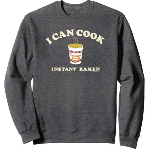 image:imageMaruchan Instant Lunch I Can Cook Instant Ramen Cup Logo SweatshirtDark Heather Grey