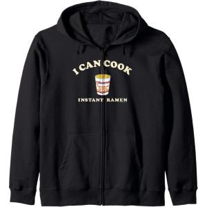 image:imageMaruchan Instant Lunch I Can Cook Instant Ramen Cup Logo Zip HoodieBlack
