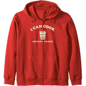 image:imageMaruchan Instant Lunch I Can Cook Instant Ramen Cup Logo Zip HoodieRed