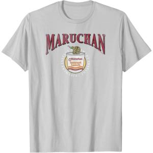 image:imageMaruchan Instant Lunch Instant Enjoyment Logo TShirtSilver Grey