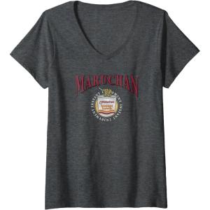 image:imageMaruchan Instant Lunch Instant Enjoyment Logo VNeck TShirtDark Heather Grey