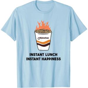 image:imageMaruchan Instant Lunch Instant Happiness Fiery Noodles TShirtBaby Blue