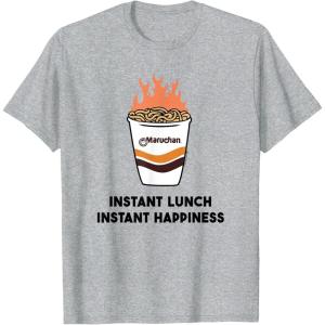 image:imageMaruchan Instant Lunch Instant Happiness Fiery Noodles TShirtHeather Grey