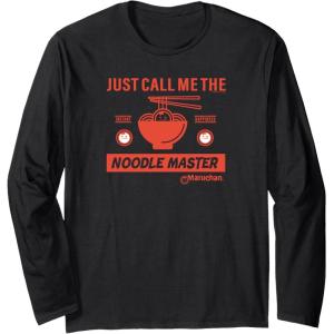 image:imageMaruchan Instant Lunch Just Call Me The Noodle Master Long Sleeve TShirtBlack