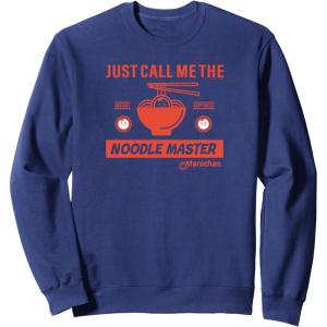 image:imageMaruchan Instant Lunch Just Call Me The Noodle Master SweatshirtNavy Blue