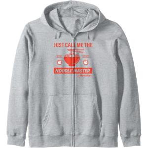 image:imageMaruchan Instant Lunch Just Call Me The Noodle Master Zip HoodieHeather Grey