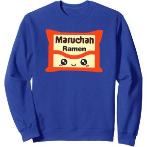image:imageMaruchan Instant Lunch Kawaii Cute Package Logo SweatshirtRoyal Blue