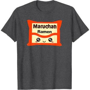 image:imageMaruchan Instant Lunch Kawaii Cute Package Logo TShirtDark Heather Grey