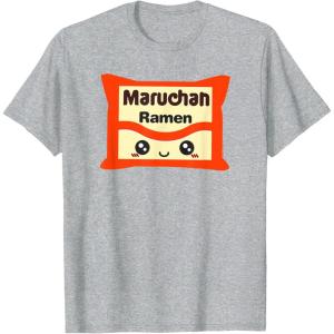 image:imageMaruchan Instant Lunch Kawaii Cute Package Logo TShirtHeather Grey