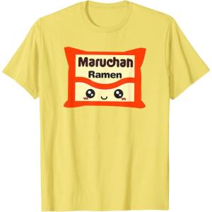 image:imageMaruchan Instant Lunch Kawaii Cute Package Logo TShirtLemon Yellow