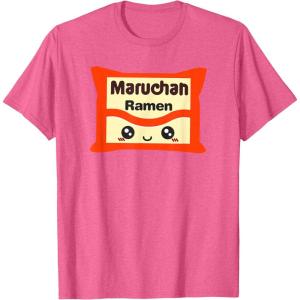 image:imageMaruchan Instant Lunch Kawaii Cute Package Logo TShirtPink Heather