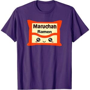 image:imageMaruchan Instant Lunch Kawaii Cute Package Logo TShirtPurple