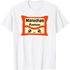 image:imageMaruchan Instant Lunch Kawaii Cute Package Logo TShirtWhite
