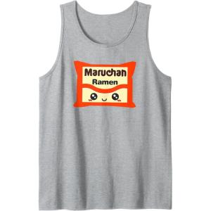 image:imageMaruchan Instant Lunch Kawaii Cute Package Logo Tank TopHeather Grey