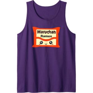 image:imageMaruchan Instant Lunch Kawaii Cute Package Logo Tank TopPurple