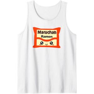 image:imageMaruchan Instant Lunch Kawaii Cute Package Logo Tank TopWhite