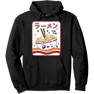 image:imageMaruchan Instant Lunch Kawaii Katakana Ramen Bowl Portrait Pullover HoodieBlack